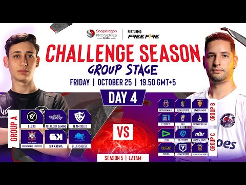 Free Fire Challenge Season Day 4 | Season 5 | LATAM