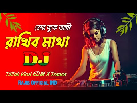 রসের কথা কইয়া আমায় - Dj Gan | Tor Buke Ami Rakhibo Matha | Dj Rajib | TikTok Viral EDM x Trance Mix