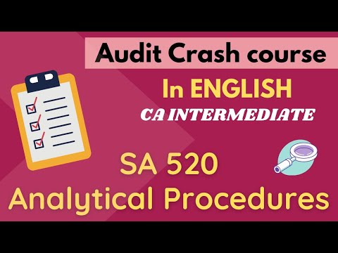 Analytical Procedures in ENGLISH - SA 520 - Chapter 8 (CA Intermediate)