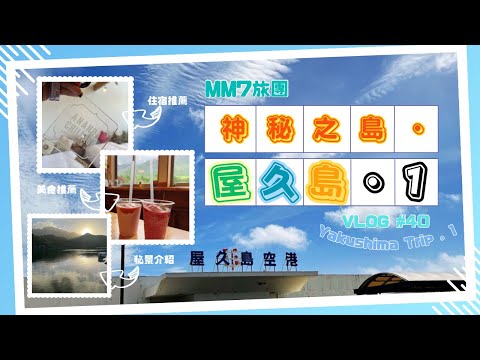 VLOG #40 鹿兒島縣屋久島 |神秘之島|屋久島交通介紹 |住宿美食分享 | 4日3夜行程分享 Part 1 #鹿兒島縣旅行 #屋久島