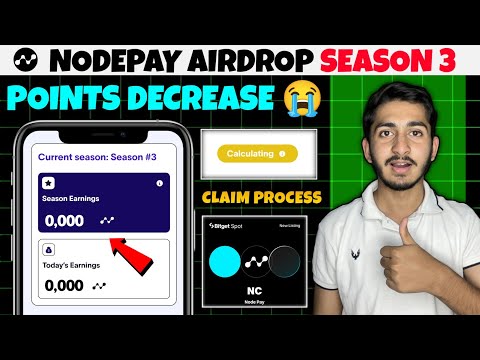 Nodepay Airdrop season 3 | Nodepay Airdrop points decrease | Nodepay Airdrop claim process