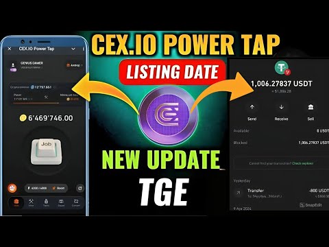 Cex.io power tap new update |cex.io app update | cex.io new update | cex.io new update today