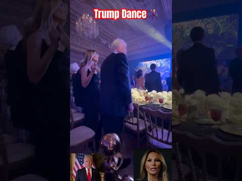 Trump Dance 🕺 with Melania 🤩🤩