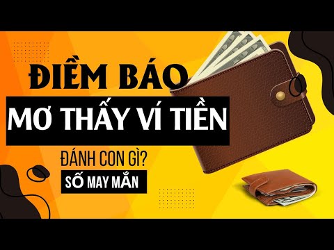 Mơ thấy ví tiền mang ý nghĩa gì? đánh con số nào may mắn? Giải mã giấc mơ