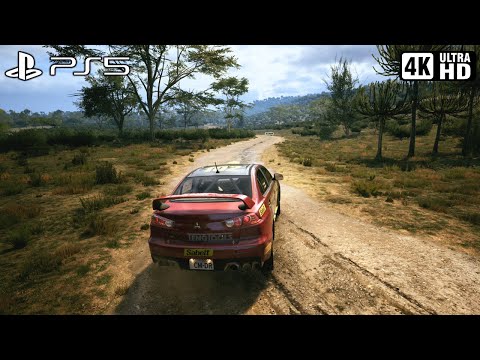 Mitsubishi Lancer Evolution X 2013 | EA Sports WRC Gameplay (PS5 4K 60FPS)