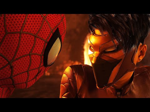 Spider-Man vs Wraith (Yuri Watanabe) Boss Fight - Marvel's Spider-Man 2 PS5 [4K HDR]