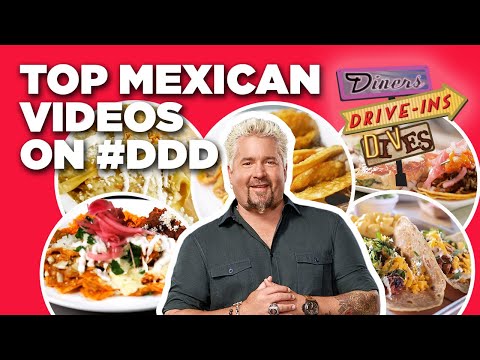 Top Mexican Food Videos on #DDD with Guy Fieri | Food Network