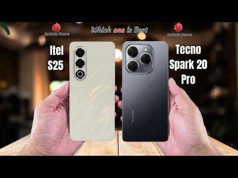 Itel S25 vs Tecno Spark 20 Pro  Full comparison ⚡Which one is Best