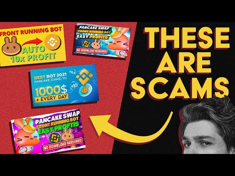 The Front-Running Crypto Bot SCAM - Avoid The PancakeSwap Front Run / Sniper Bot