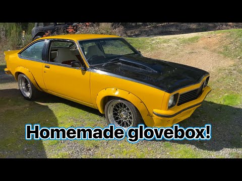 Torana - making a 21st century glovebox from scrap!