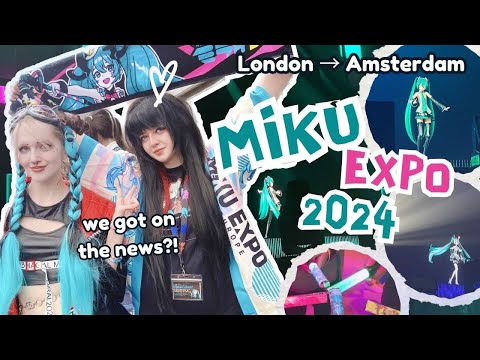 WE GOT ON THE NEWS AT MIKU EXPO?!