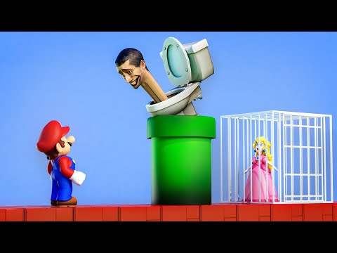 🍄 Mario eats a weird Mushroom  -  🍑Slap ,🚽 Skibidi ,💥EXPLODE  & MORE!