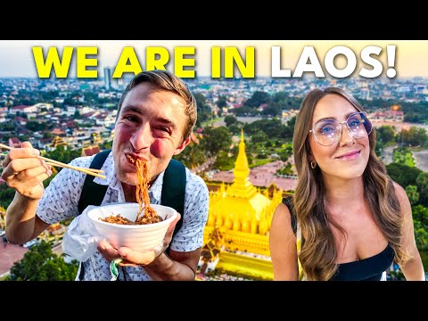 First Day in Laos 🇱🇦 First Time in Vientiane!