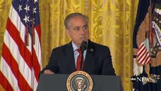 President Donald Trump signs  VA Accountability and Whistleblower Protection Act of 2017