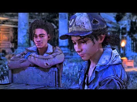 Louis Asks Clementine if She Had a Boyfriend (Telltale Walking Dead Final Season 4)