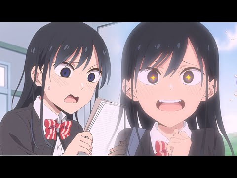 Senpai draw Rin-Chan angry face Super Kawaii 😍 - Giji Harem Episode 3 ギジ・ハーレム