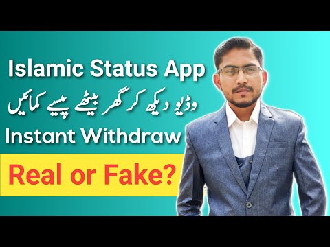 Islamic Status with Earning App Real or Fake – Online Earning App today – Earn Money