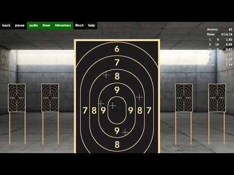 Update: NRA B-18 Target Revisited, Laser Training at DryFireOnline.com