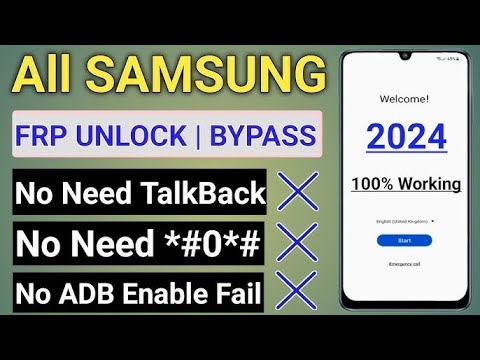 All SAMSUNG FRP BYPASS 2025 ANDROID 11-12-13-14 Latest Security || No Need TalkBack - No Need PC