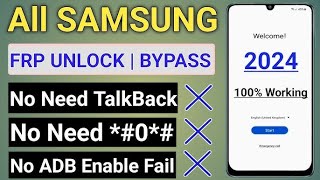 All SAMSUNG FRP BYPASS 2025 ANDROID 11-12-13-14 Latest Security || No Need TalkBack - No Need PC