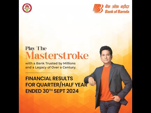 Bank of Baroda | Financial Results | Quarter/Half Ended 30th Sept 2024