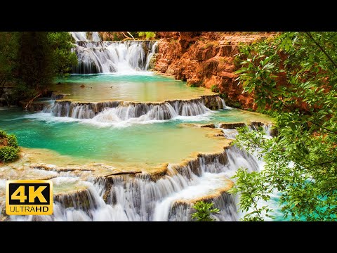 6hours Spectacular Aerial Views 4K with Relaxation Music