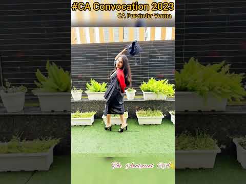 CA🎓 Convocation 2023 | CA Parvinder Verma 💫 #camotivation