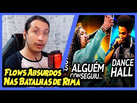 FLOWS ABSURDOS NAS BATALHAS DE RIMA 🔥 (SATISFATÓRIO) | REACT DO MORENO