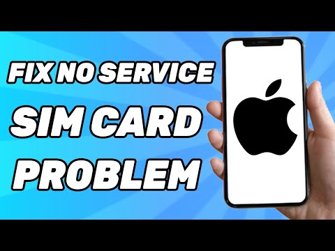 How to Fix No Service SIM Card Problem On iPhone