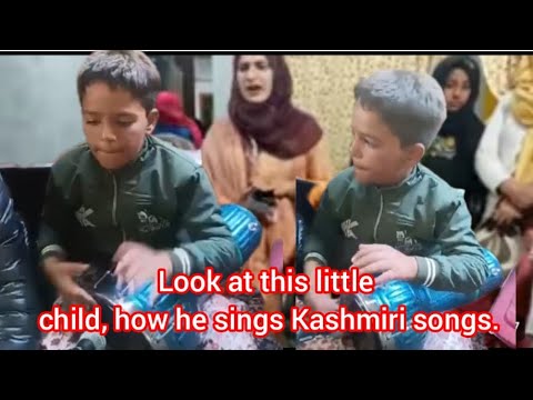 Look how a small Kashmiri child plays the tabla.@Look at this  Kashmiri #songs. 2024 #viral