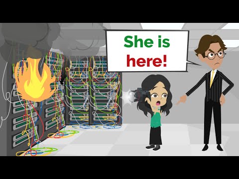 Nora DESTROYS School Computers | Learn English with Fun | English Animated Story | Nora English