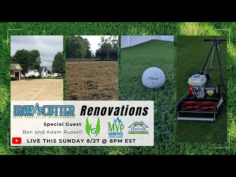 IronCutter Bermuda Renovation via Sprigs Live Discussion This Sunday