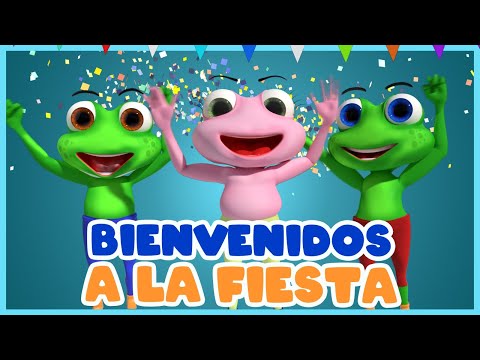 La Fiesta 🟢🟣🔴🥳El Baile del Sapito en la Fiesta 🟢🟣🔴🥳 Videos para niños