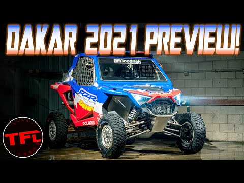 Here's A Look Inside The Polaris RZR Factory Racing Team's Effort To WIN The 2021 Dakar Rally!