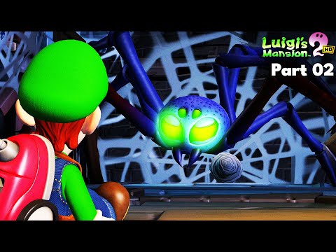 Luigi's Mansion 2 HD - Part 2 - The Ghost of Gloomy Manor (BOSS)