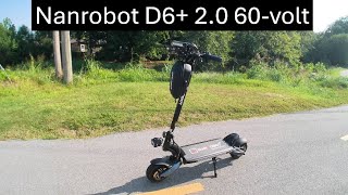 Cruising Around Town On The Nanrobot D6+ 2.0 60-volt! Bike-trail And Street Riding!