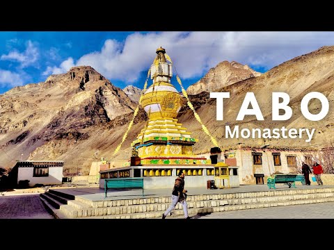 Winter Spiti Ep#2 | Tabo Monastery | Dhankar Monastery | Frozen Waterfall | Spiti Valley