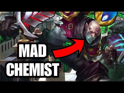 Mad Chemist - INSANE Singed Hero Augment!! | TFT Into the Arcane | Teamfight Tactics