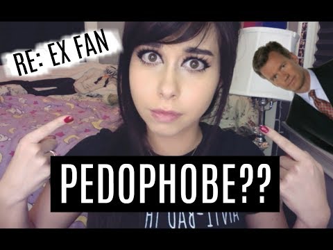 PEDOPHOBIA?? responding to an ex-fan