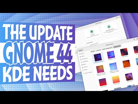 GNOME 44: The Update KDE Needs!