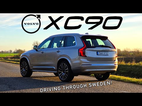 FIRST DRIVE! -- Taking the NEW 2025.5 Volvo XC90 for a Spin in the Swedish Countryside!