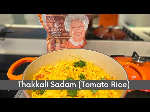 Thakkali Sadam / Tomato Rice | #thakkali #sadam #tomatorice