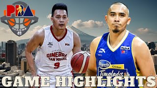 Barangay Ginebra San Miguel With A Huge Game Against The Magnolia Chicken Timplados Hotshots