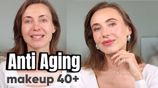 Anti Aging makeup over 40+ | Special Tips & Products from Pro | Mature skin makeup | Youthful makeup