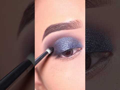 #shorts Blue Smokey Eyeshadow Look || Shilpa