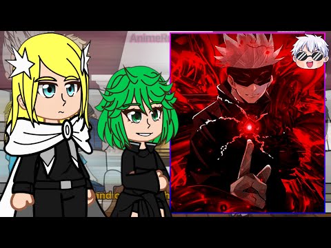 S-Class Hero's react to Gojo Satoru || One Punch Man || Gacha React || Part-1