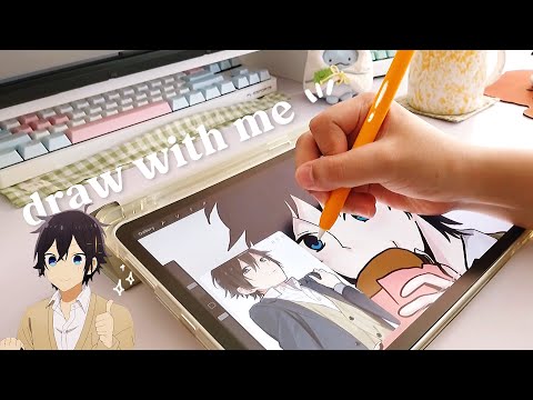 ✏️ draw with me: miyamura izumi of horimiya