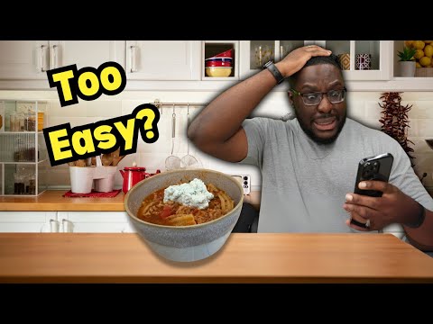 I Tried To Make Lasagna Soup. Amateur Cook Challenge and Review