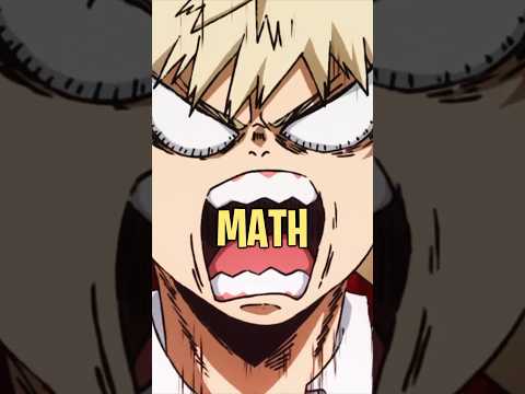 Basic Math at U.A.📚| My Hero Academia Abridged #shorts