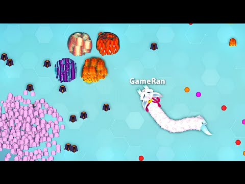 Snake io 🐍 I Found 4 Huge Score Ball 😱 in Snake.io Map 🐍 Epic Skin Gameplay